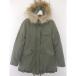 # LAGUNAMOON Laguna Moon Zip выше длинный рукав Mod's Coat хаки женский 