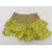 * ANNA SUI Anna Sui Kids ребенок одежда общий рисунок шорты юбка-брюки размер 90 желтый женский 