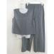 * ABITOKYOabito-kyo- blouse pants setup top and bottom size M gray lady's 