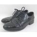 * Clarks Clarks крокодил type вдавлено . оксфорды размер 23.5cm черный женский P
