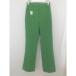 * WHO'S WHO galleryf-zf- гарантия Lee проверка flare pants размер F оттенок зеленого светло-зеленый серия женский P