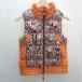* FISCHER down 80% Zip выше жилет размер S orange / мульти- женский E