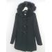 * LIP SERVICE Lip Service искусственный мех длинный рукав полупальто "даффл коут" размер M черный женский P