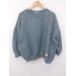 * classicalelf × JaVa обратная сторона ворсистый Bick Silhouette длинный рукав футболка размер L оттенок голубого женский P