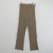 * LAGUA GEM ковер ставрида японская .m талия резина кабель вязаный flare pants размер S оттенок бежевого женский E