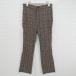 * BACCAbakaTOMORROWLAND проверка flare pants размер 34 Brown мульти- женский P