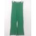 * ANDJ and J .. цвет .. цвет простой одноцветный ребра вязаный flare pants оттенок зеленого женский E