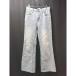 * MASONPRINCE Denim застежка-молния casual модный flare pants размер UL S.M.L голубой женский мужской E