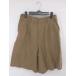 * IENA Iena взрослый женщина шерсть . tuck юбка-брюки шорты размер 40 бежевый Camel серия женский P