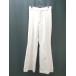 * UNITED ARROWS United Arrows одноцветный центральный Press casual flare pants размер 1 слоновая кость женский E