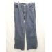 * ADAM ET ROPE Adam et Rope cut off Denim flare pants размер 40 темно-синий женский P