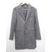 # green label relaxing UNITED ARROWS Glenn проверка ходить на работу длинный рукав Пальто Честерфилд размер S темно-серый мужской P
