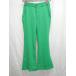 * Discoat disco -to простой цвет разрез flare pants размер S зеленый женский P