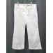 * CECIL McBEE Cecil McBee простой одноцветный flare pants размер M белый женский P