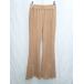 * Θ SLY Sly ботинки cut хлопок flare pants размер 1 Brown женский P