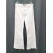 * ⊂ Bershka bell shuka cut off стрейч flare pants размер EUR38 USA06 MEX28 слоновая кость серия женский P
