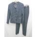 * Θ LES MUES Femmere Mu fam выставить верх и низ жакет брюки размер 9 темно-синий женский P