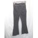 * Θ PICCADILLY Piccadilly боковой Zip flare pants размер 2 черный женский E