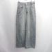 * Θ ZARA Zara широкий джинсы размер EUR34 blue black мужской E