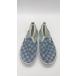 * Θ VANS Van z Kids блок проверка туфли без застежки размер 21 оттенок голубого мужчина E