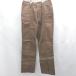 * Θ Dickies Dickies кромка разрез flare pants размер S Brown женский E