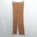 * Θ Spick &amp; Span Spick & Span талия резина кромка разрез flare pants размер надпись нет Brown женский E