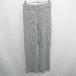 * Θ** не использовался * HOLIDAY Hori tei талия резина ребра flare pants размер S серый женский E