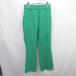 * Θ W.W.Gf-zf- гарантия Lee одноцветный casual слаксы flare pants размер F оттенок зеленого женский E