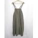 * ⊂ BREEZE CROSS CLOSETb Lee z Cross шкаф материнство колени внизу длина One-piece размер M-L хаки женский E