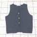 * Θ ZARA Zara простой безрукавка вязаный лучший размер EUR S USA S MEX 26 темно-синий серия женский E