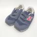 * Θ NEW BALANCE New balance casual серия спортивные туфли обувь размер 15cm темно-синий серия Kids ребенок одежда E
