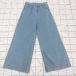 * Θ Casper John Casper John широкий Denim брюки размер S оттенок голубого мужской E