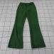 * ⊇ Jeanasis JEANASIS JS050623TS разрез flare pants оттенок зеленого M размер женский E