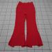 * ⊇ Ray Beams Ray BEAMS хлопок flare pants оттенок красного женский размер 0 E