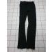 * Θ Jeanasis JEANASIS JS051094MW ребра вязаный flare pants оттенок черного женский F E