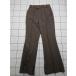 * Θ стерео . Dio sSTUDIOUS центральный Press flare pants оттенок коричневого размер 1 женский E