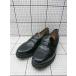 * Θ United Arrows зеленый этикетка сирень расческа ng Loafer формальный оттенок черного мужской L размер E