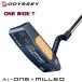 Odyssey Ai-ONE MILLED ONE WIDE T короткая клюшка 34 дюймовый STROKE LAB 90 вал steel 1W T CH Mill do2025 Япония стандартный товар немедленная уплата 