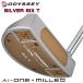  Odyssey Ai-ONE MILLED SILVER SIX T DB короткая клюшка STROKE LAB 90 вал steel Япония стандартный товар ODYSSEY Mill do серебряный Schic s чай 2025 немедленная уплата 