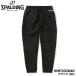  Spalding SMP202040 боковой Zip ветровка брюки черный (BK) обратная сторона ворсистый унисекс мужской женский SPALDING 20p