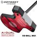  Odyssey Ai-DUAL Square 2 Square 1/2-BALL MAX короткая клюшка Япония стандартный товар ODYSSEY Ai-DUAL квадратное 2 квадратное половина мяч Max 2026