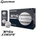  TaylorMade TP5x STRIPE белый мяч для гольфа 1 дюжина (12 лампочка ввод ) Япония стандартный товар TaylorMade 2024 25p немедленная уплата 