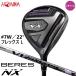  новый товар * женщина * Honma *HONMA*be отсутствует BERES NX женский fairway *2022*7W 22°*L*VIZARD FOR NX 37* Япония стандартный товар 