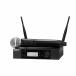 Shure GLXD24R+J/SM58-Z2 беспроводной микрофон комплект | GLXD24R+ SM58 2.4G Hz диапазон цифровой беспроводной рука Mike высококачественный звук Vocal Live stage частота 