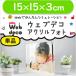 Web deco �y �A�N�����t�H�g �z�y 15�~15�~3cm �z ������ ���S �I�[�_�[���C�h �ʐ^ �o�Y�j�� �M�t�g �v���[���g �ʐ^ ���� ���܎O