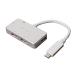 ߥ襷 MCO USBTypeC֥Ѵץ USB2.0 3ݡ USB3.0 1ݡ - USH-C02/SL