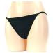  swimsuit Leotard for T-back inner pants theft-proof . shorts side cord type rubber black 