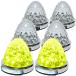 12V 24V �g���b�N�p LED �}�[�J�[�����v �H�����@�\�t �T�C�h �}�[�J�[ ���b�L�����O 5�ʃN���X�^���J�b�g�d�l 22LED �ėp �C�G���[ 6�Z�b�g