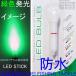  водонепроницаемый батарейка возможно заменить высокая яркость LED зеленый цвет люминесценция. LED STICK палочка свет 2 шт. комплект ( батарейка продается отдельно )25ps7555gn2naita- поплавок * сборник рыба свет и т.п. как 