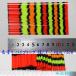  цвет покрытие труба верх 10 шт. комплект диаметр 1.9-1.4mm 12cm Y23cotop1914mm120 шпатель отходит для поплавок собственное производство для материалы 